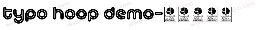 typo hoop demo字体转换